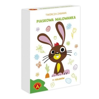 Książeczka edukacyjna zajączek wielkanocny paskowe malowanki Alexander
