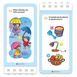 Książka dla dzieci Quiz 3-latka. 76 zadań obrazkowych Aksjomat