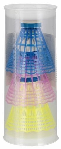 Lotka do badmintona kolorowe świecące 3szt Mega Creative (576835)