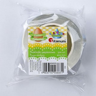 Naklejka (nalepka) Craft-Fun Series Naklejki na rolce, motywy wielkanocne Titanum (K-161)