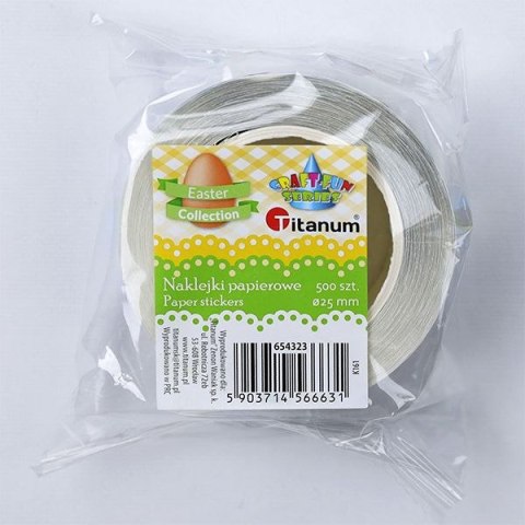 Naklejka (nalepka) Craft-Fun Series Naklejki na rolce, motywy wielkanocne Titanum (K-161)
