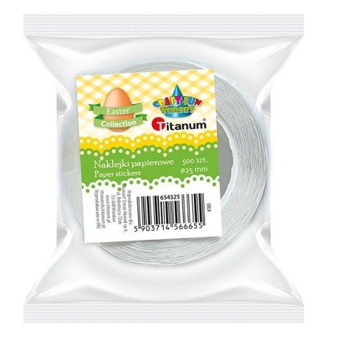 Naklejka (nalepka) Craft-Fun Series Naklejki na rolce, motywy wielkanocne Titanum (K-185)
