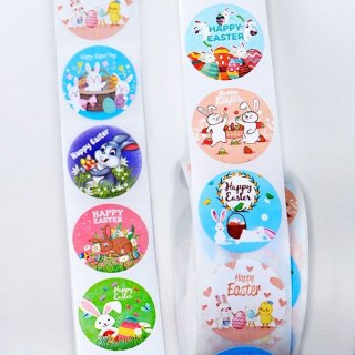 Naklejka (nalepka) Craft-Fun Series Naklejki na rolce, motywy wielkanocne Titanum (K-185)