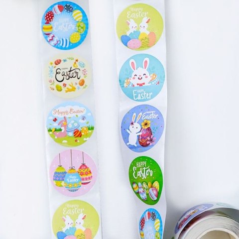 Naklejka (nalepka) Craft-Fun Series Naklejki na rolce, motywy wielkanocne Titanum (SYF169)