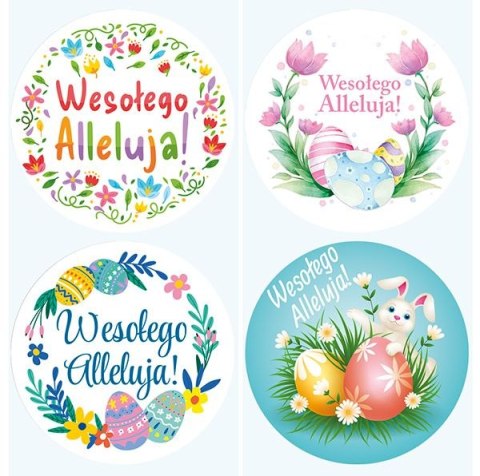 Naklejka (nalepka) Craft-Fun Series Naklejki na rolce, motywy wielkanocne Titanum (set2)