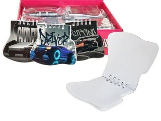 Notes (notatnik) auta czysty [mm:] 90x85 Adar (629936)