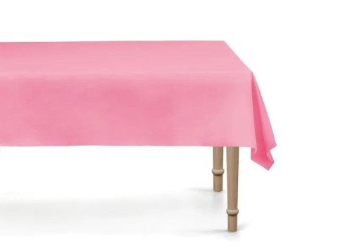 Obrus ciemny różowy papier [mm:] 1370x1830 Partydeco (OBS6-006)