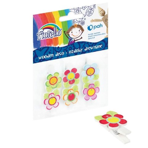 Ozdoba drewniana Spinacz Fiorello (GR-WD723)