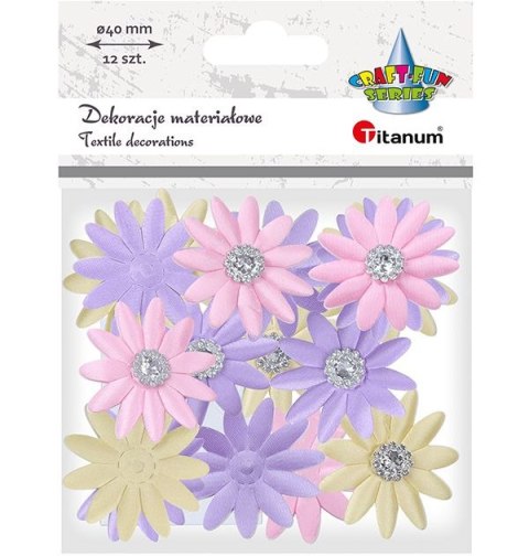 Ozdoba materiałowa Craft-Fun Series kwiaty Titanum (BJ25091134)
