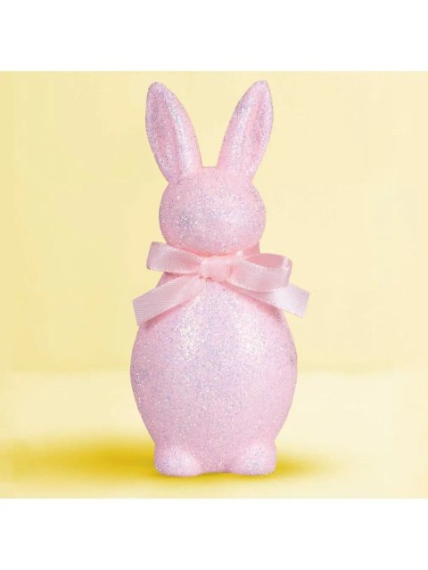 Ozdoba wielkanocna Błyszczący zając flokowany [mm:] 145 Arpex (WN8396)