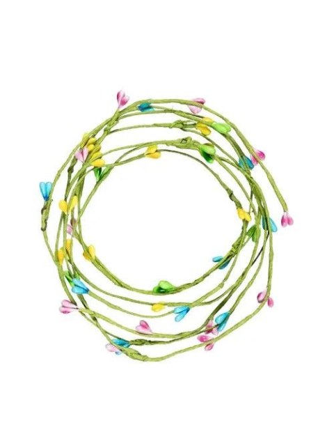 Ozdoba wielkanocna Kolorowe bazie na druciku (259 cm) Arpex (VW3391)