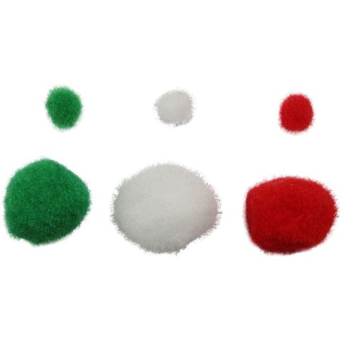 Pompony Craft-Fun Series mix 140 szt Titanum (338615)