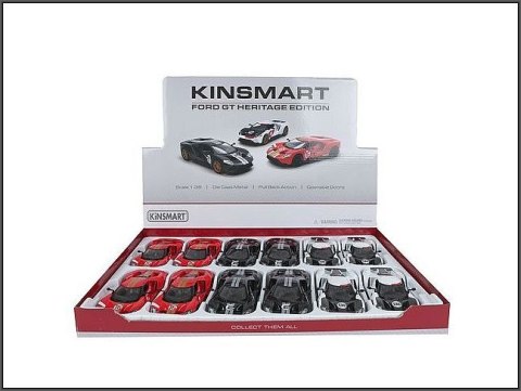 Samochód Ford GT (Heritage Edition) 3-kolory Hipo (520399)