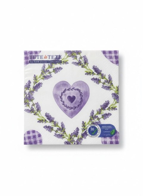 Serwetki TaT Lavender Town mix papier [mm:] 330x330 Paw (TL128800)