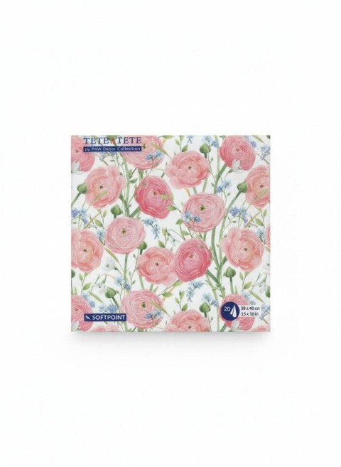 Serwetki różne papier [mm:] 380x400 Paw (PUND123900)