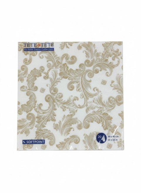 Serwetki różne papier [mm:] 380x400 Paw (PUND702709)