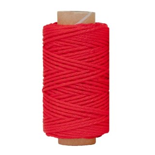 Sznurek ozdobny, czerwony 50 mb, 10 dag 100g 50m Tierra