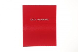 Teczka do akt osobowych A4 bordowy karton pokryty folią VauPe (030/18)