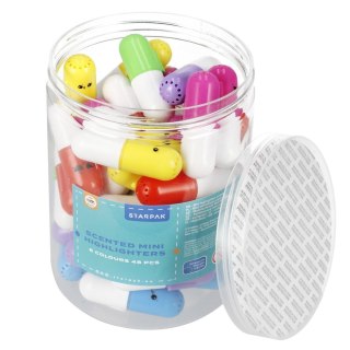 Zakreślacz mini zapachowy wkład mix Starpak (518458)