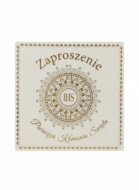 Zaproszenie KW Komunia Hostia Biała Henry (5908451982355)