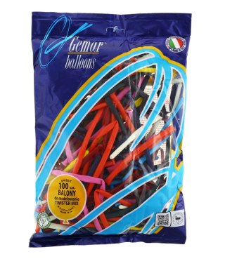 Balon kształty mix 100 szt Godan (D4/80/T)