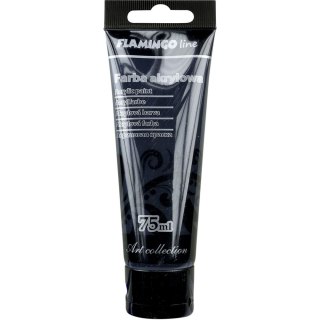 Farba akrylowa kolor: czarny 75ml Flamingo Line (099)