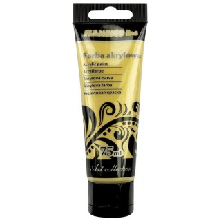 Farba akrylowa kolor: złoty 75ml Flamingo Line (113)