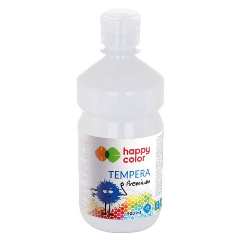 Farba tempera kolor: biały 500ml 1 kolor. Happy Color (3310)