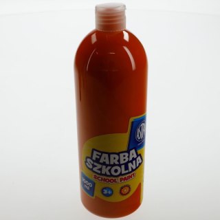 Farby plakatowe szkolne kolor: pomarańczowy 1000ml 1 kolor. Astra