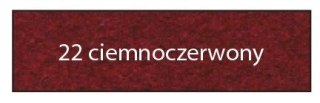 Filc dekoracyjny Folia ciemnoczerwony (FO 5204-22)