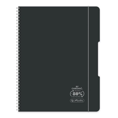 Kołozeszyt (kołonotatnik) A5 Ocean 80k. 70g krata Herlitz (400198753)