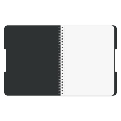 Kołozeszyt (kołonotatnik) A5 Ocean 80k. 70g krata Herlitz (400198753)