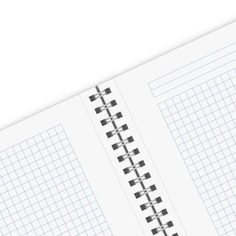 Kołozeszyt (kołonotatnik) A5 Ocean 80k. 70g krata Herlitz (400198753)