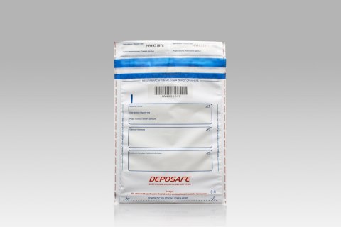 Koperta bezpieczna B5 Deposafe b5 z kieszenią [mm:] 205x275 A&G Koperty 100 sztuk