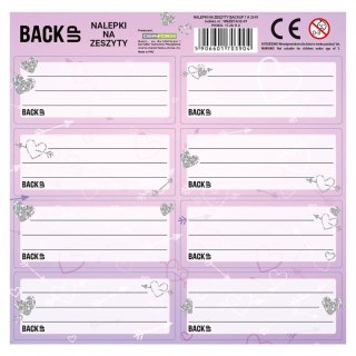 Naklejka na zeszyt Backup 7 Derform (NNZB7A32)