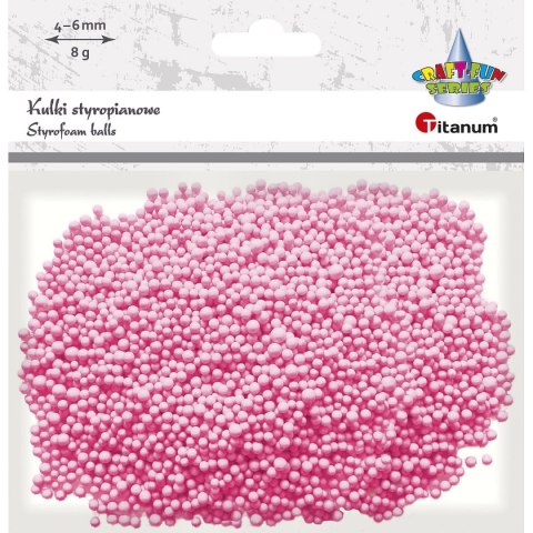 Ozdoba styropianowa Craft-Fun Series kulki Titanum (5mm/8g)