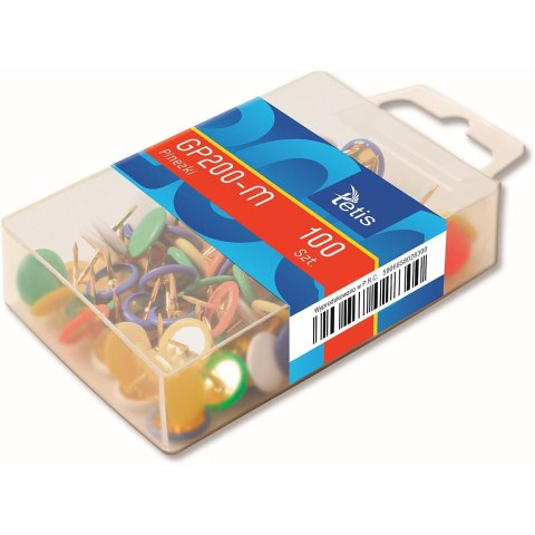 Pinezki kolor: mix 100 szt Tetis (GP200-M)