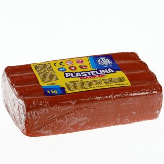 Plastelina 1 kol. terakotowa 1000g Astra (303111021)