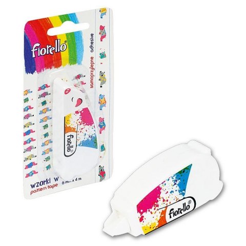 Taśma ozdobna Świnka 6x4 [mm x m] Fiorello (GR-FT3)