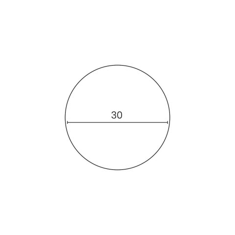 Zegar ścienny Palma bamboo drewno Unilux (400140806)