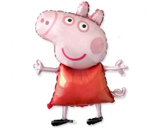 Balon foliowy Świnka Peppa, pakowany 24cal Godan (C901864)