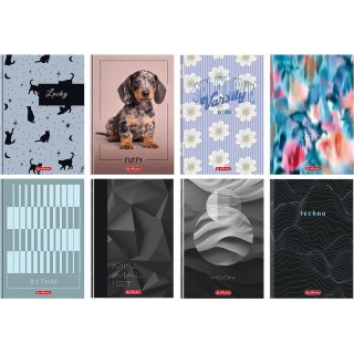 Brulion A4 Mix 96k. 70g krata Herlitz (400206371)