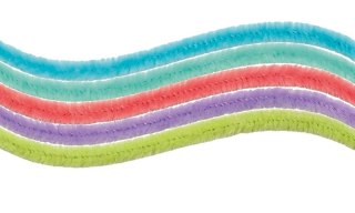 Drucik Craft-Fun Series kreatywny kolor: mix 300mm 24 szt Titanum (25YDD0903)