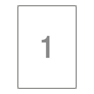 Etykieta samoprzylepna A4 biały Emerson