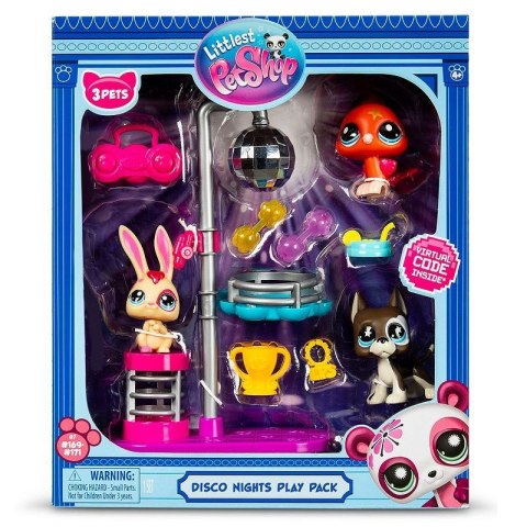 Figurka Littlest Pet Shop Zestaw Disco Nights Tm Toys (LPS00637)
