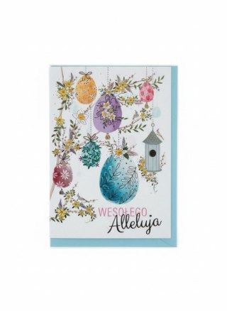 Kartka składana B6 Wielkanoc B6 DRZEWKO WIELKANOCNE Henry (5908451984915)