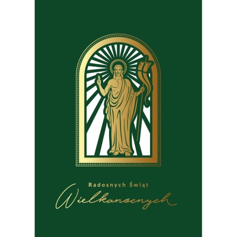 Kartka składana B6 wielkanoc Art Nuvo (laser)