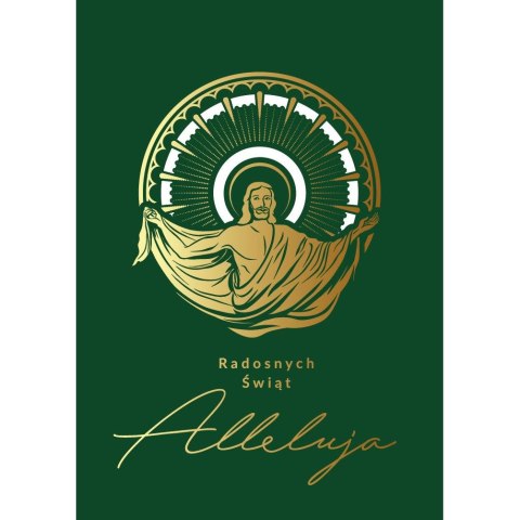 Kartka składana B6 wielkanoc Art Nuvo (laser)