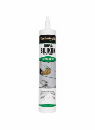 Klej w tubie Silikon 300ml Technicqll (S-976)