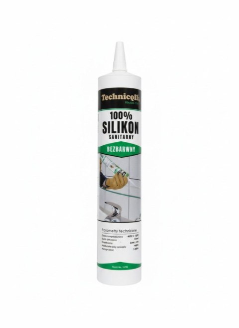 Klej w tubie Silikon 300ml Technicqll (S-976)